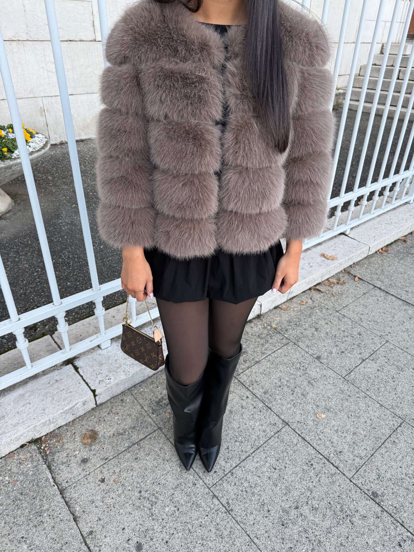 Elisa  Faux Fur Jacket