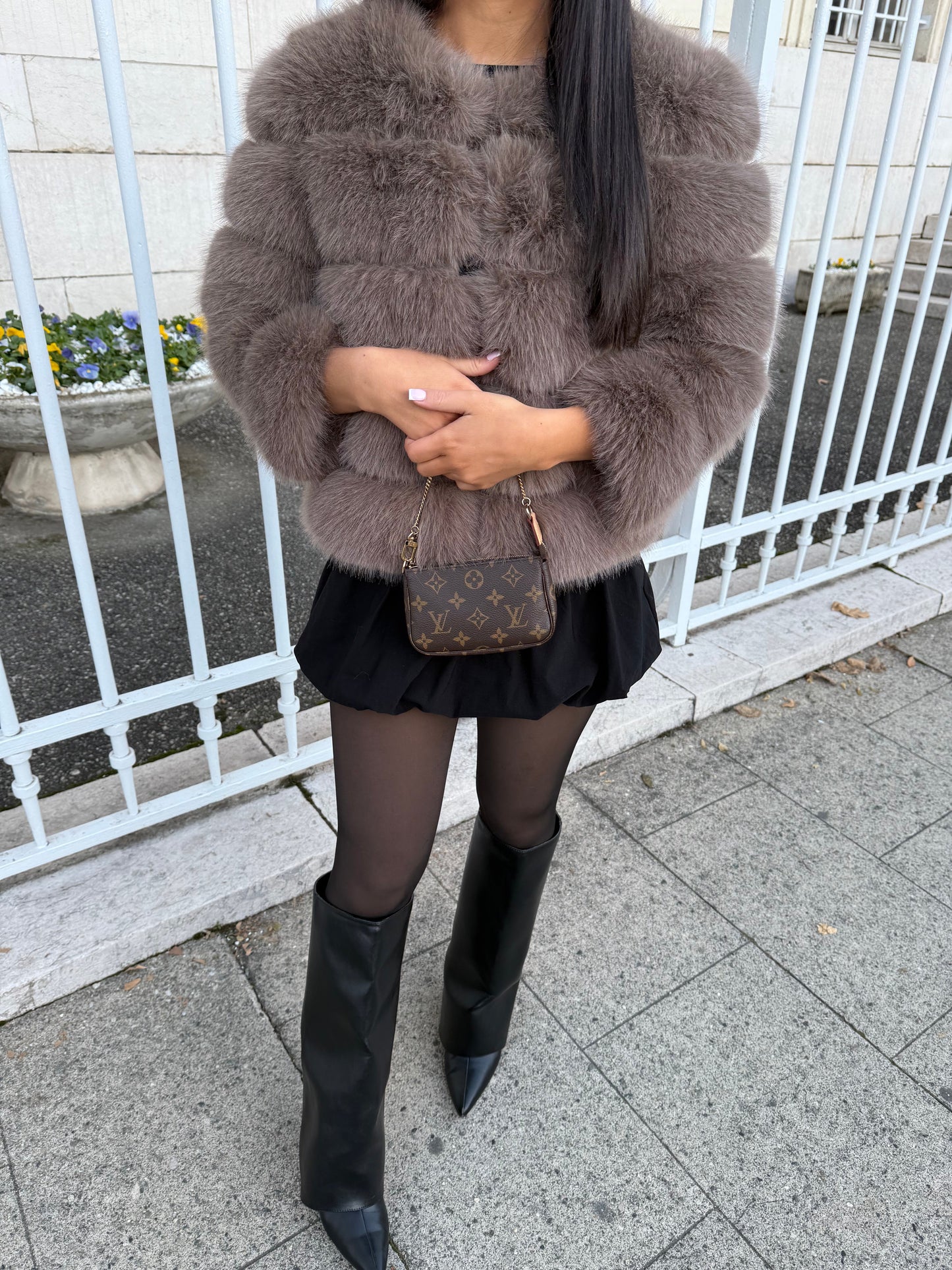 Elisa  Faux Fur Jacket